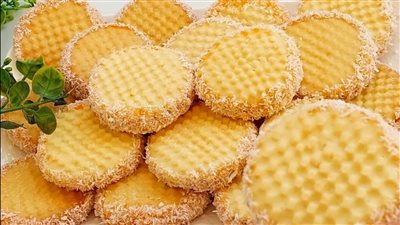 طريقة عمل حلوة 10 دقائق لشرب الشاي بدون زبدة