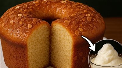 طريقة عمل كيك اليوم صار مختلف بخليط خاص – مرتفع وهش كالقطن مثل المسكوتشو