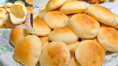 طريقة عمل القرص الفلاحي المنفوخ بطريقة مظبوطه