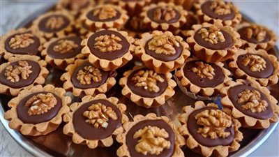 طريقة عمل حلويات العيد  40 حبة تارتولات صنع منزلي