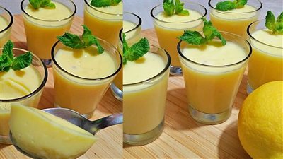 طريقة عمل تحلية ليمون بنصف لتر حليب