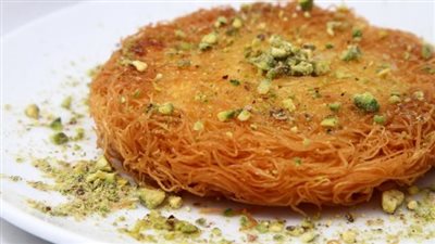 طريقة عمل الكنافة الخشنة الشهية