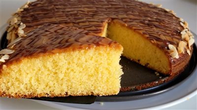 طريقة عمل كيكة راقية ولذيذة بدون دقيق ابيض