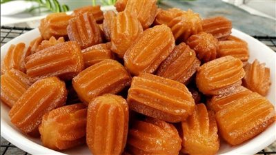 طريقة عمل بلح الشام بدون بيض
