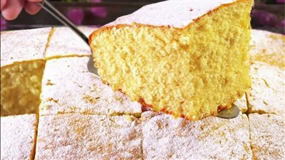 طريقة عمل كيكة بالحليب الساخن بسيطة جداً