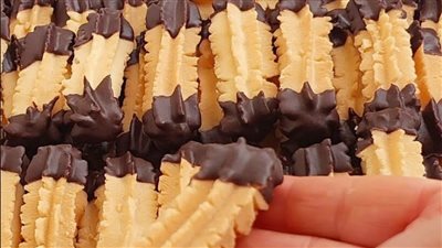 طريقة عمل حلوى بدون بيضة ولا خميرة بمذاق رائع