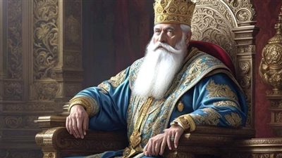 الملك وأولاده الثلاثة