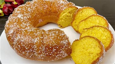 طريقة عمل كيكة البرتقال السريعة في 5 دقائق