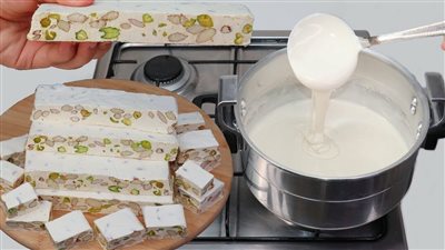 طريقة عمل ب 4 مكونات حضري نوجا منزلية