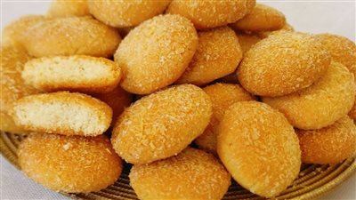 طريقة عمل بسكويت ال 10 دقائق بجوز الهند وبدون بيض